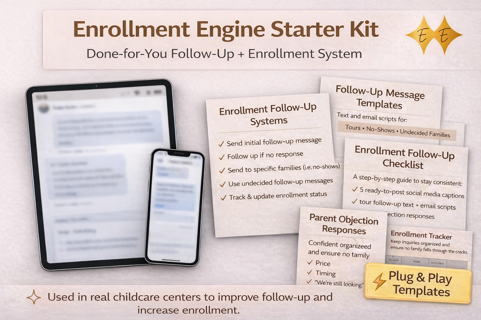 Enrollment Engine Starter Kit: Done-for-You Follow-Up + Enrollment System